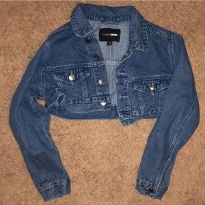 Cropped Jean Jacket